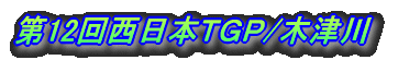 第12回西日本ＴＧＰ　ＩＮ　Ｋｉｚｕｇａｗａ 